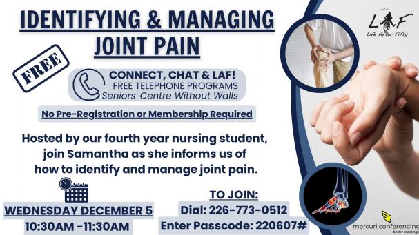 Identifying & Managing Joint Pain